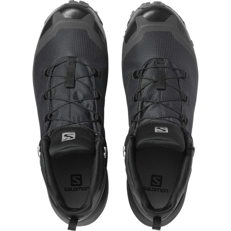 Salomon Cross Hike Mid GTX Men's Hiking Boots Black | CA 72Y85